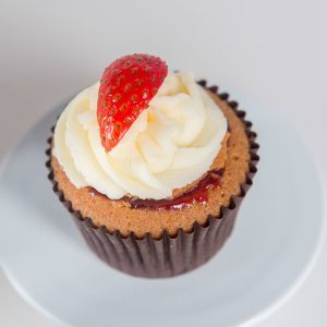 Strawberry & Vanilla cupcake